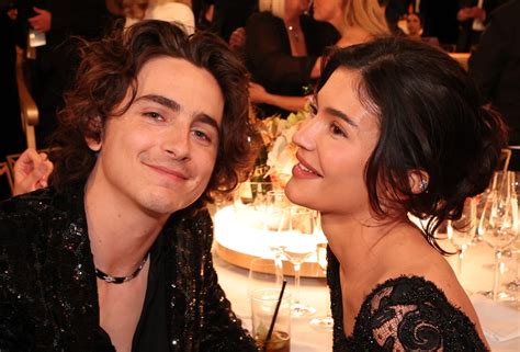 Família de Timothée Chalamet desaprova namoro com Kylie Jenner, e ...