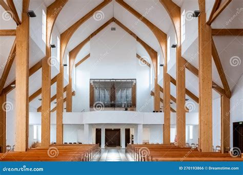 Interiors and Details in Catholic Church Stock Photo - Image of indoor ...