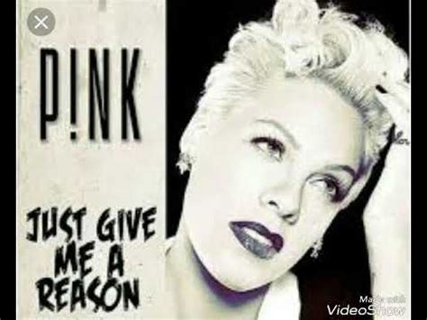 Pink - Just give me a reason (Solo Version) - YouTube