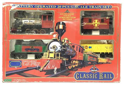 Lot - Echo Classic Rail G-Scale Train Set