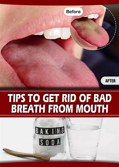 TIPS TO GET RID OF BAD BREATH FROM MOUTH