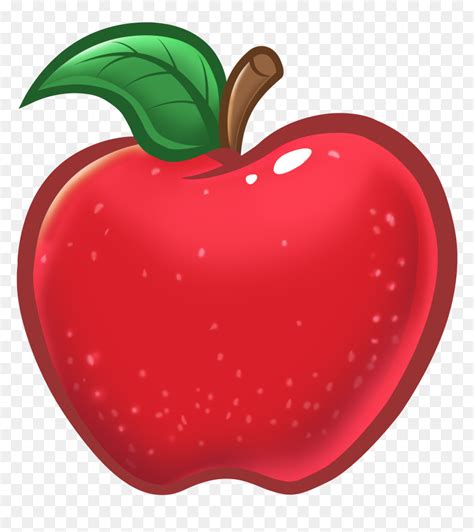 Apple Cliparts Png Cute - Teacher Apple Clipart, Transparent Png - vhv