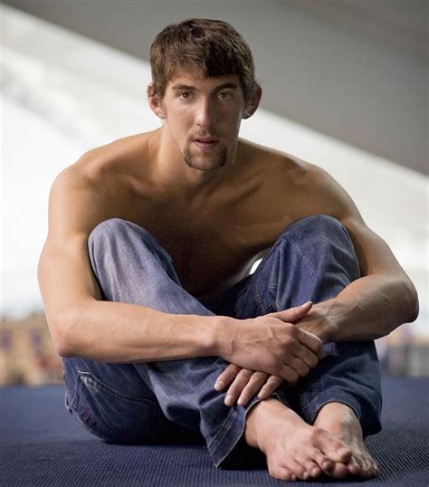 Michael Phelps | Michael phelps, Phelps, Barefoot men