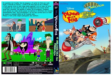 VECOSTAR - Capas de DVD's: Capa DVD - Phineas e Ferb