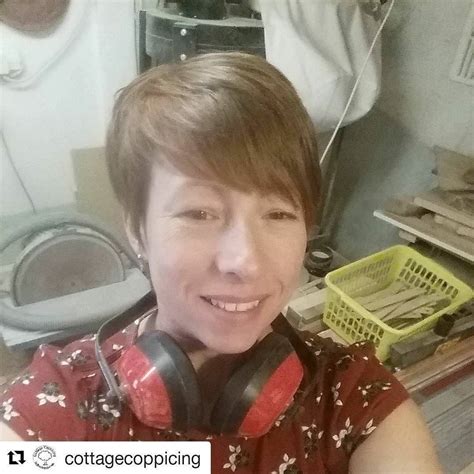 @cottagecoppicing @cavetsy Instagram challenge day 1 - selfie. And I'm cheating already! I'm ...