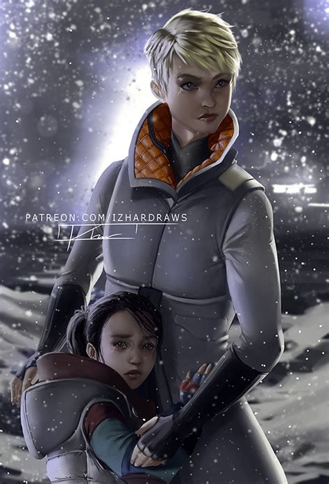 ArtStation - Detroit Become Human - Kara and Alice