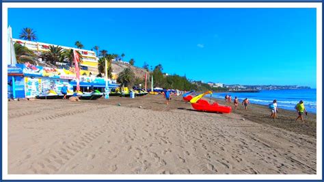 Playa del Inglés Gran Canaria 2020 | Beach ☀️🌊 👙 🌈 - YouTube