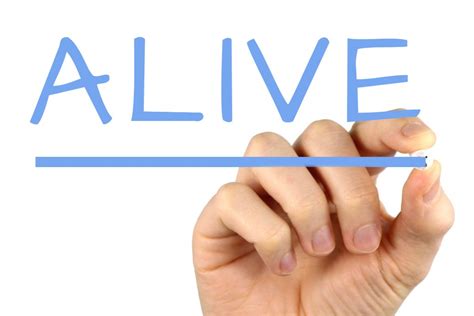 Alive - Free of Charge Creative Commons Handwriting image