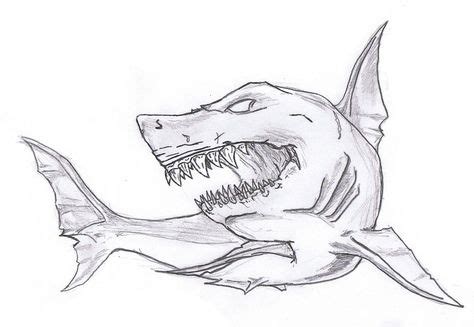 38 Tiger Shark Tattoo Drawing ideas | shark tattoos, shark, tiger shark