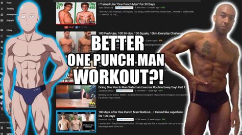 How to Improve Saitama's One Punch Man Workout Challenge - YouTube