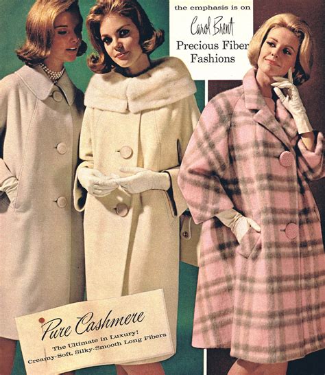 amazing mid mod winter coats | Retro fashion, Vintage outfits, 1960s ...