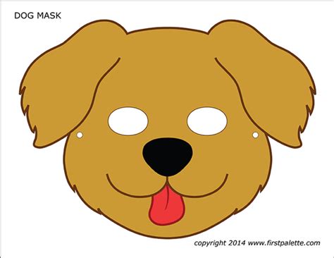 Dog Face Template - Get Free Templates