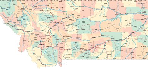 Montana Road Map - MT Road Map - Montana Highway Map