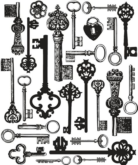 Skeleton Keys Drawing at GetDrawings | Free download