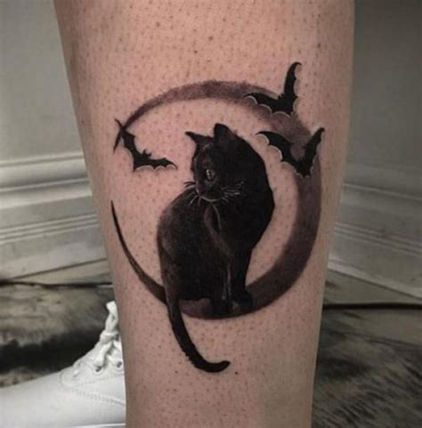 50 Inspiring Black Cat Tattoo Designs and Their Meanings | Art and Design