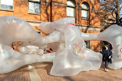 Inflatable Structures Visualize the Plastic Waste Crisis - Pratt Institute