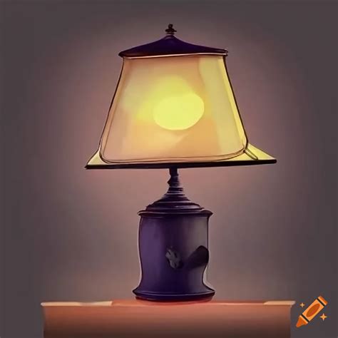 Antique oil lamp