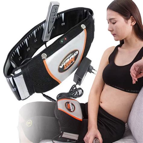 Men Slimming belt women Fat burning leg waist foot massager slimming belt electric massager for ...