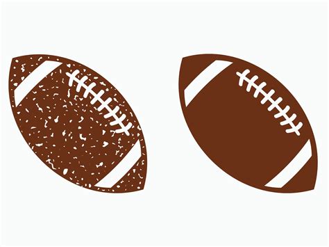 Distressed Football SVG / Grunge Football Svg / Commercial Use - Etsy