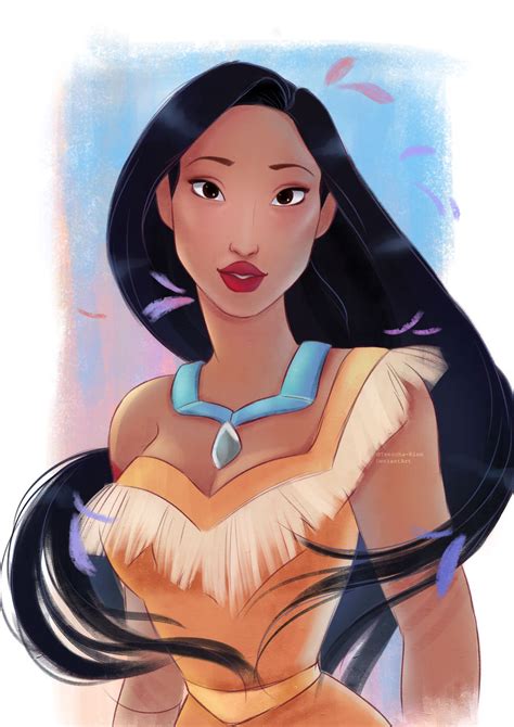 Pocahontas [Disney] by FreesiasArt on DeviantArt