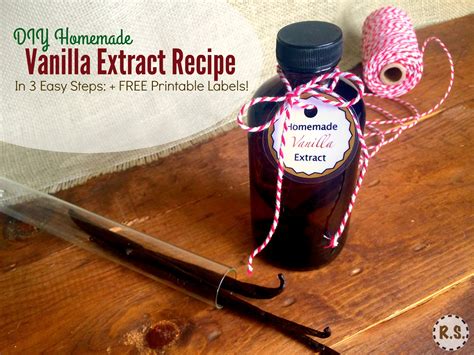 Vanilla Extract Recipe