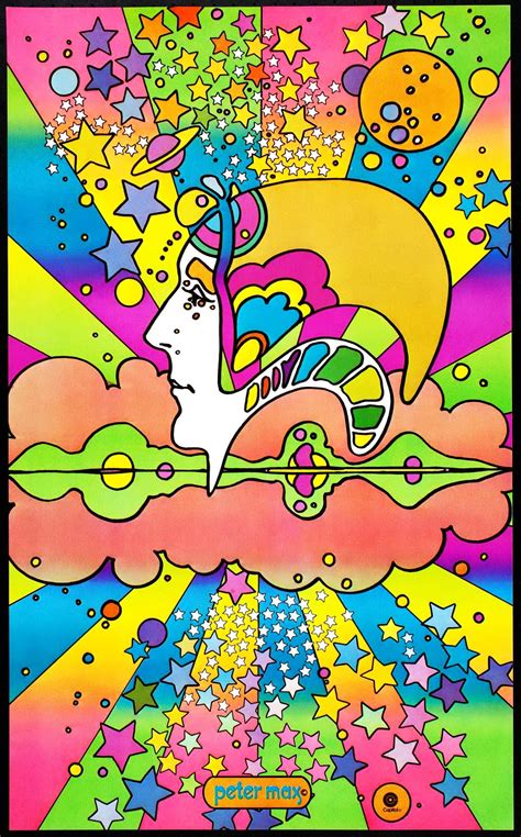 Peter Max Art, 60s Art, Acid Rock, Black Light Posters, Pop Artist, Psychedelic Art, Art Music ...