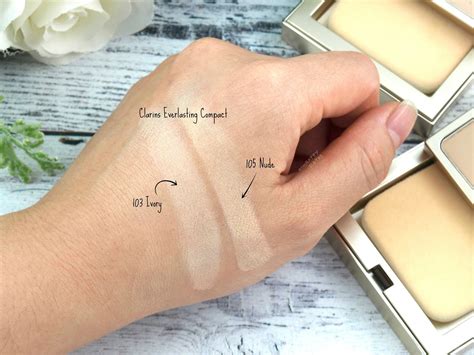 Clarins Everlasting+ Compact Foundation: Review and Swatches | The ...