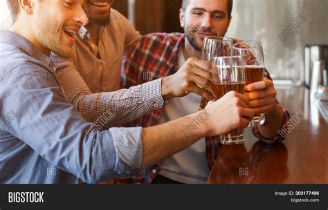 Cheers, Friends. Men Image & Photo (Free Trial) | Bigstock