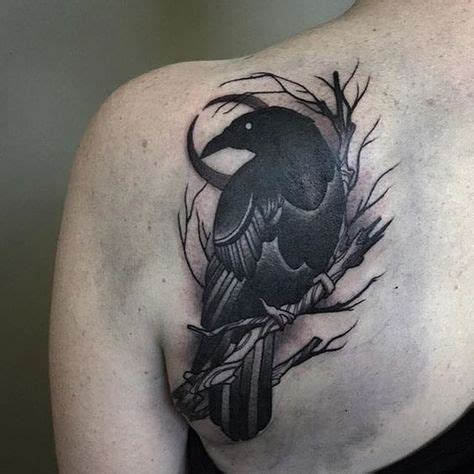 Les 8 meilleures images de Tatouage corbeau | Tatouage corbeau ...