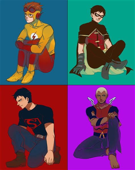 Young Justice by thefishboy on DeviantArt