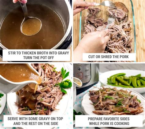 Instant Pot Pork Shoulder & Gravy (Step-By-Step)