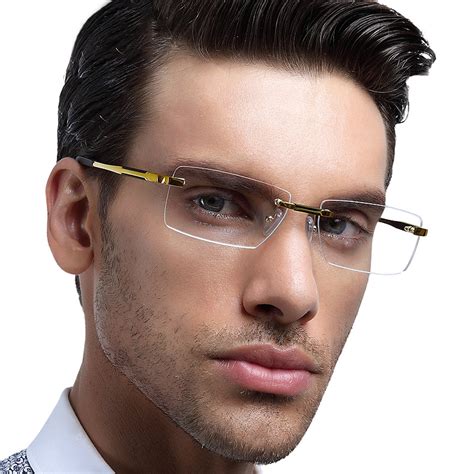 Mens Rimless Glasses Uk | Louisiana Bucket Brigade