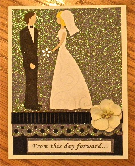 Wedding couple Cricut card. (Sweethearts) Cricut Wedding, Wedding Scrapbook, Scrapbook Cards ...