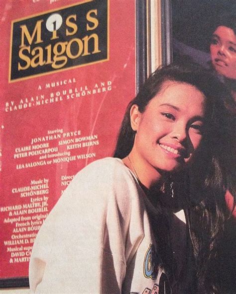 PlaybillsPaybills on Instagram: “LEA SALONGA outside of Miss Saigon in the West End in 1989 ...