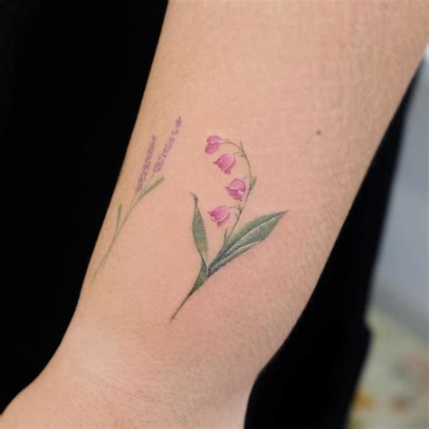 20 Lily of the Valley Tattoo Ideas - Mom's Got the Stuff