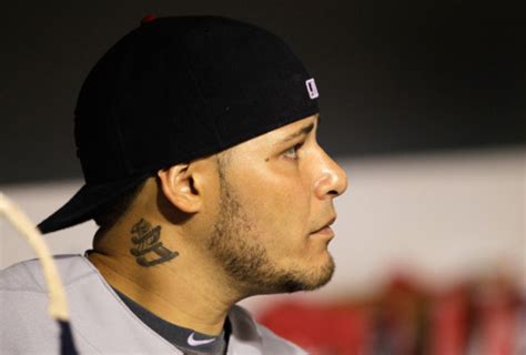 Tattoo Trend These Days: Yadier Molina Neck Tattoo