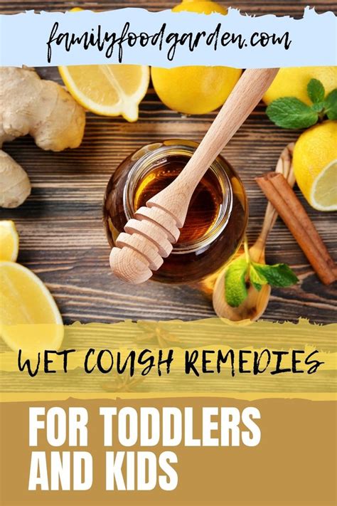 Wet Cough Remedies for Toddlers and Kids | Family Food Garden | Toddler cough remedies, Cough ...