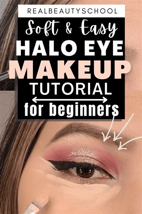 EASY HALO EYE MAKEUP TUTORIAL - Step by step for beginners! in 2021 | Halo eye makeup, Eye ...