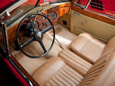 1954, coupe, drophead, interior, jaguar, retro, xk140, HD wallpaper | Wallpaperbetter