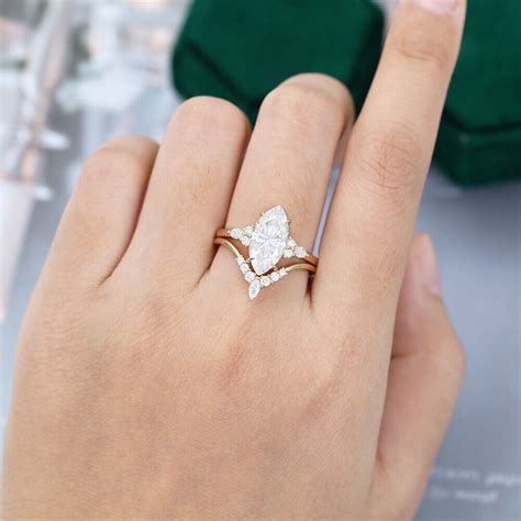Wedding Ring Marquise Cut Sale Online | bellvalefarms.com