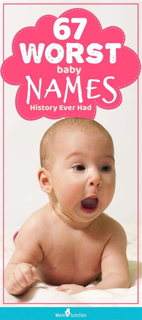 67 Worst Baby Names History Ever Had : They have time and again proven ...