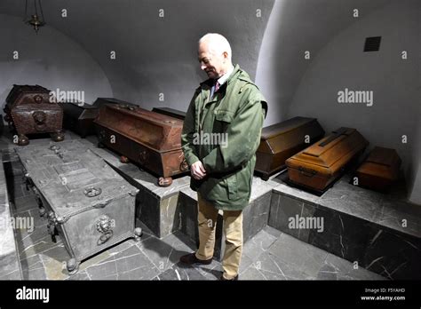 Liechtenstein Prince Hans Adam II, Vault of the Liechtenstein family Stock Photo, Royalty Free ...