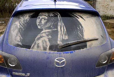 Dirty car window art - Gallery | eBaum's World