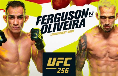 UFC 256 Predictions – Tony Ferguson vs. Charles Oliveira - mmaplay365