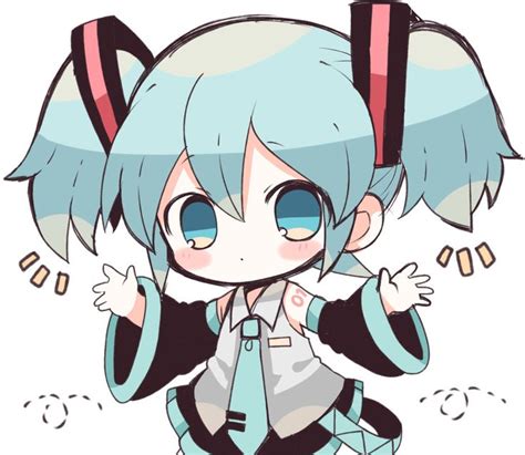 Pin by Courtney Fortress Stutz on Chibis | Miku hatsune chibi, Miku hatsune vocaloid, Hatsune miku