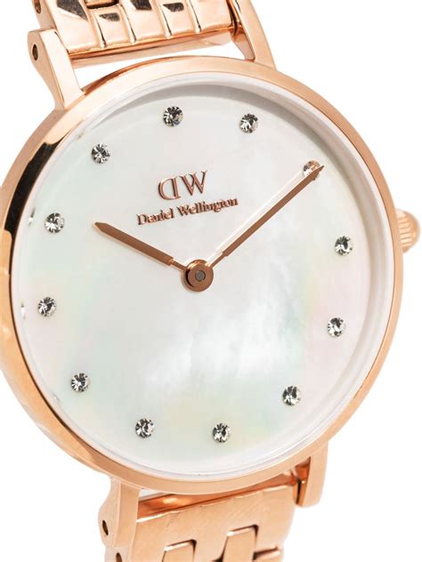 Daniel Wellington Petite Lumine 5-Link 28mm - Farfetch