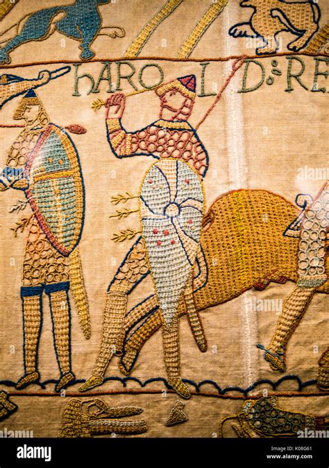 Reading museum bayeux tapestry hi-res stock photography and images - Alamy