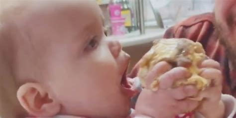 Baby's Reaction to Eating Ice Cream For First Time | Video | POPSUGAR ...