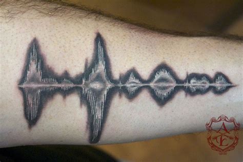 visit www.tattooparadise.info | Sound wave tattoo, Tattoos, Waves tattoo