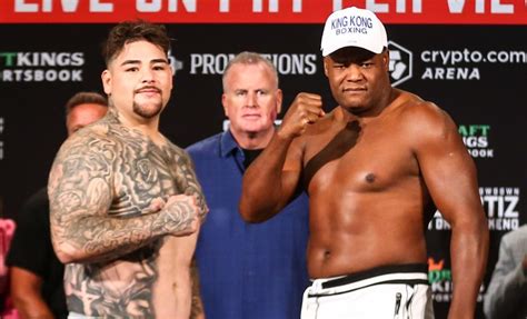 Andy Ruiz Jr. weighs in at trim, but muscular 268¾ for Luis Ortiz bout